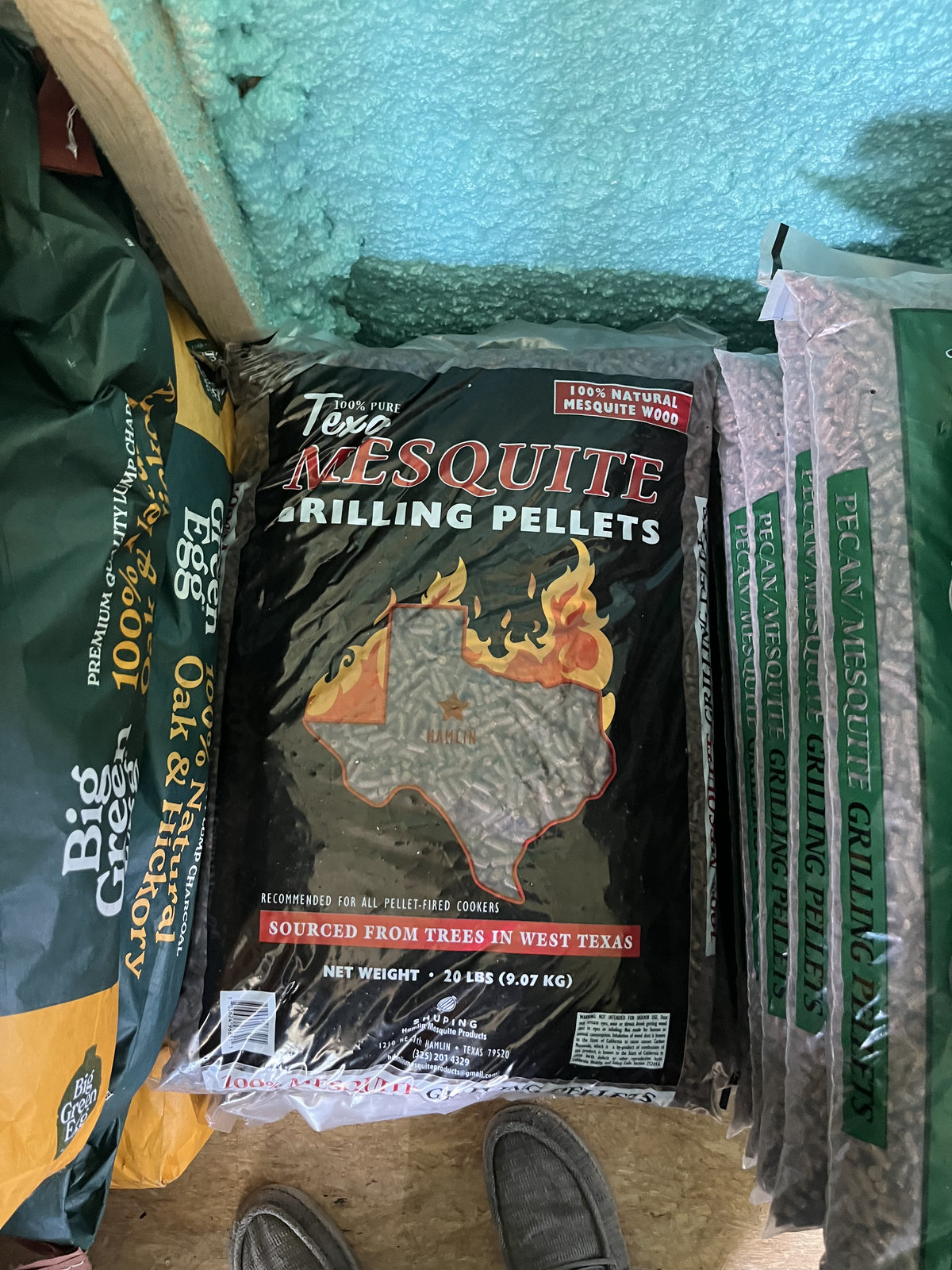 Shuping Texas Mesquite grilling pellets